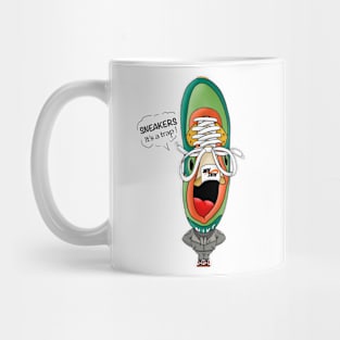 Sneakerhead White Mug